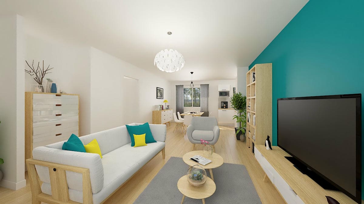 Vue intérieure 3D Gautier Cosy
